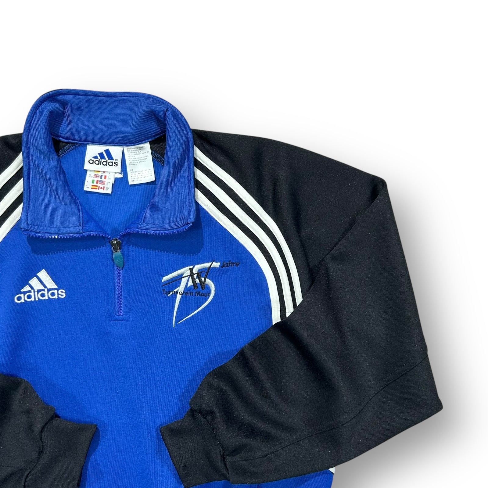 Adidas 1/4 Zip Track Jacket Medium