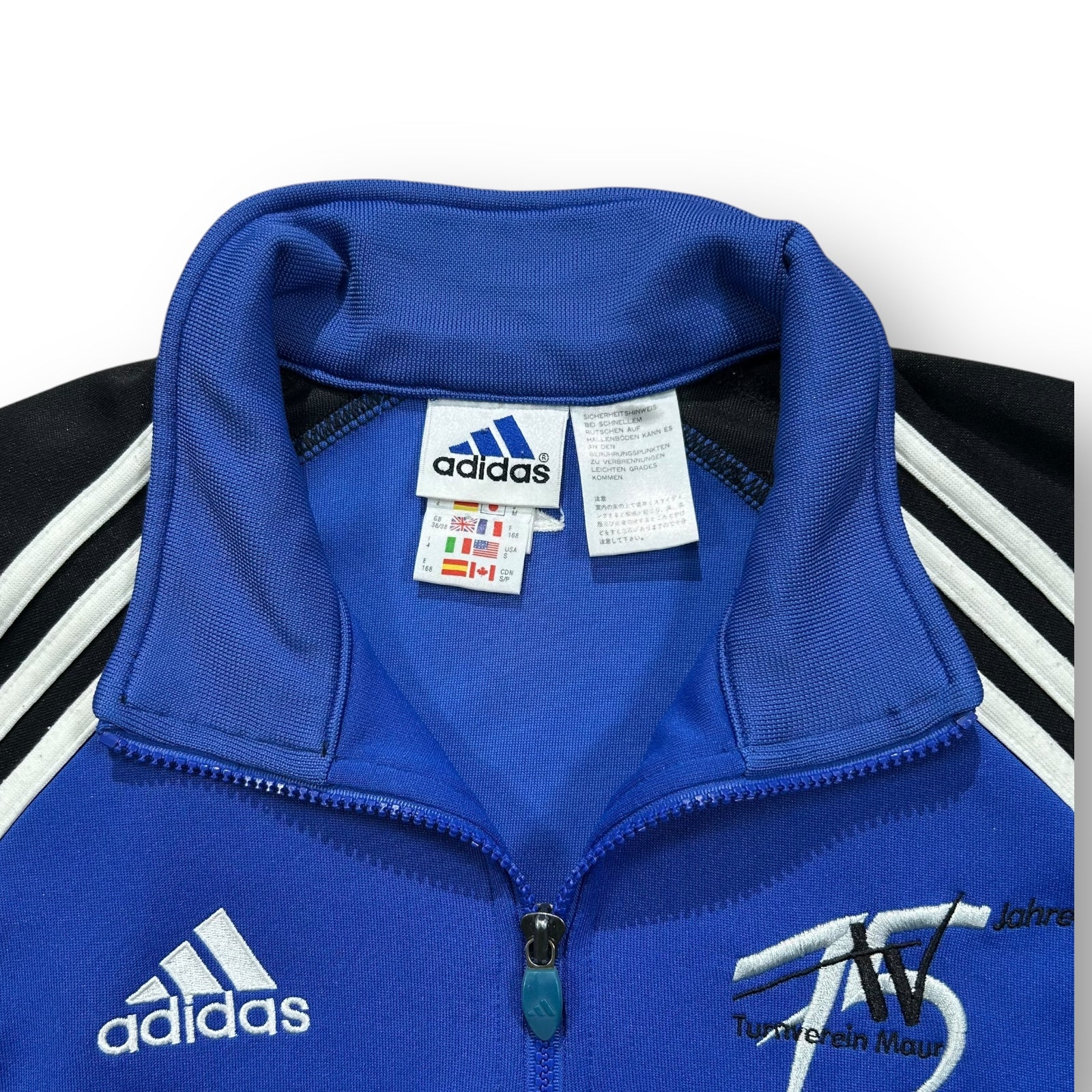 Adidas 1/4 Zip Track Jacket Medium