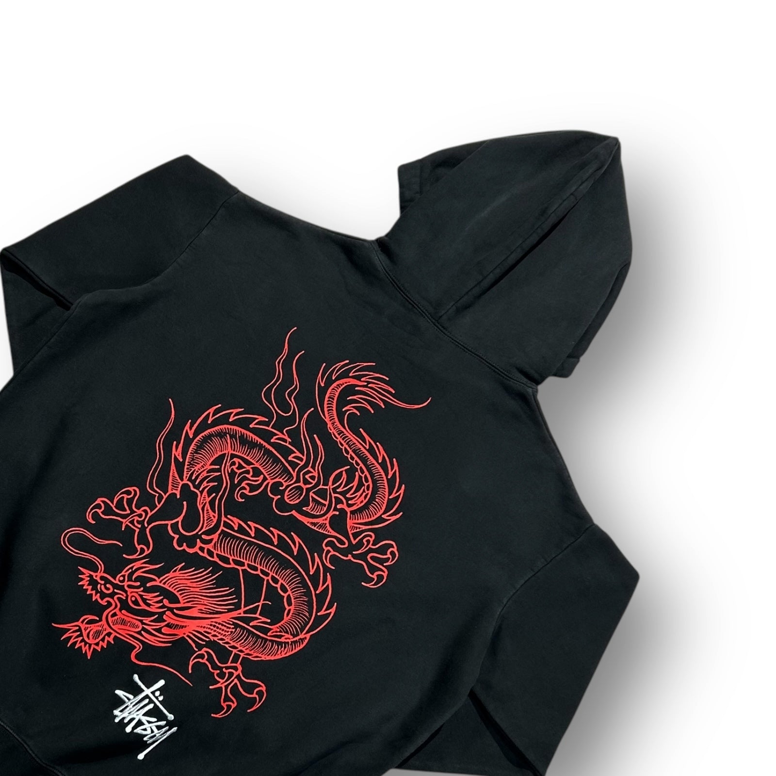 Stussy Dragon Hoodie XL