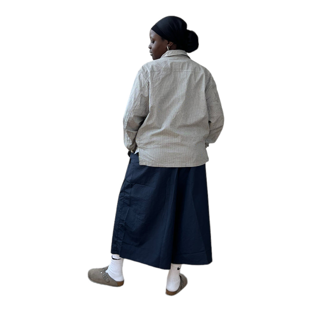 Gramicci Wide Culotte Trousers Blue