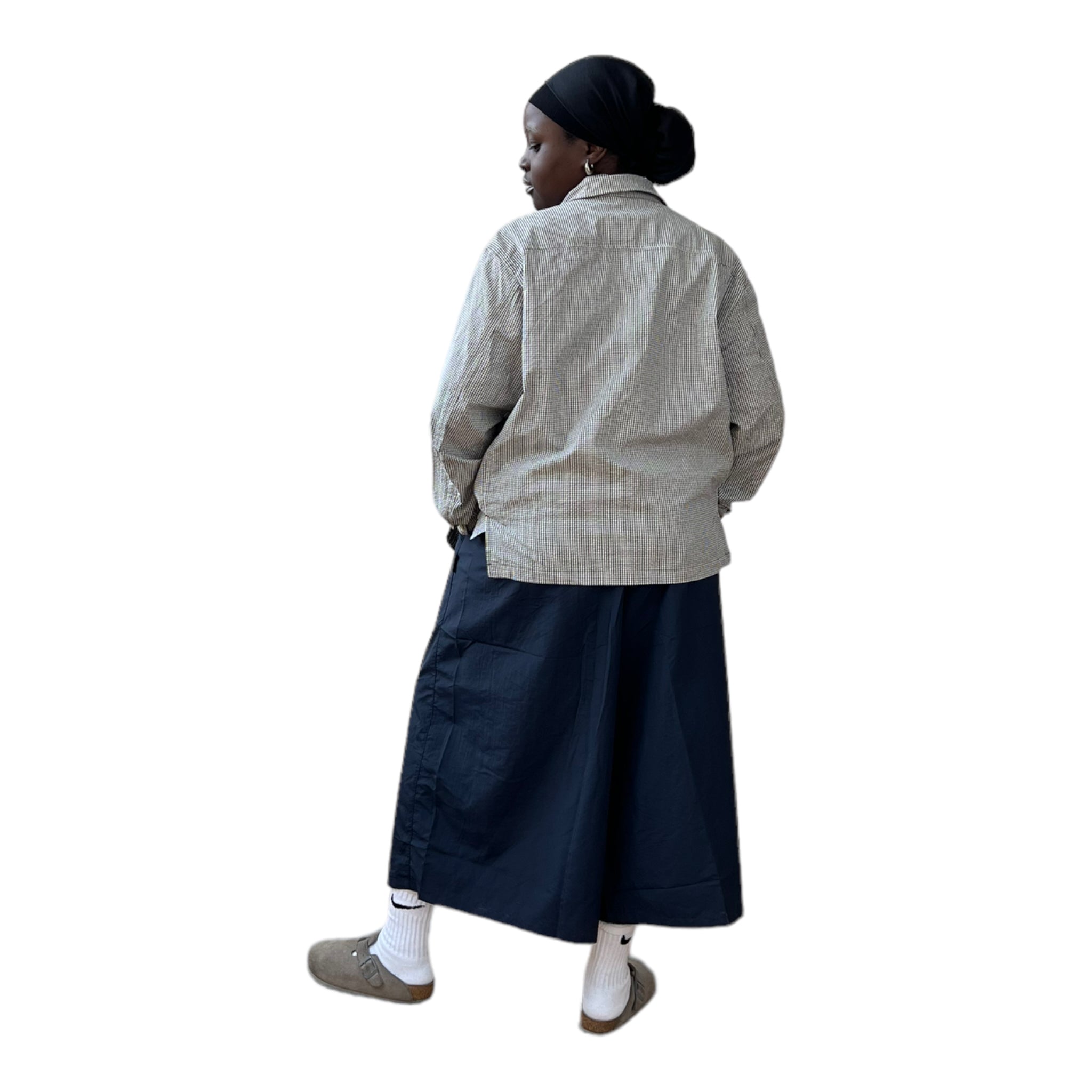 Gramicci Wide Culotte Trousers Blue