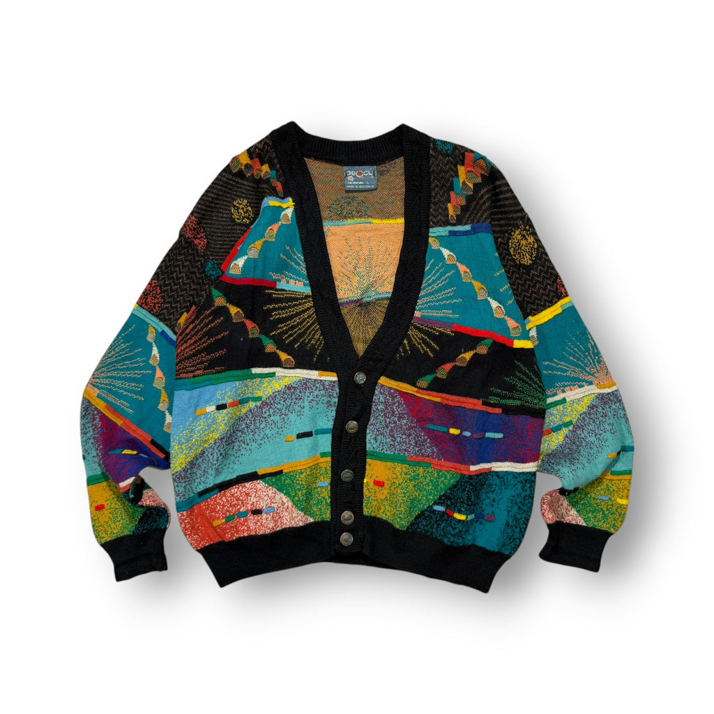 Coogi Style Geccu Cardigan Large
