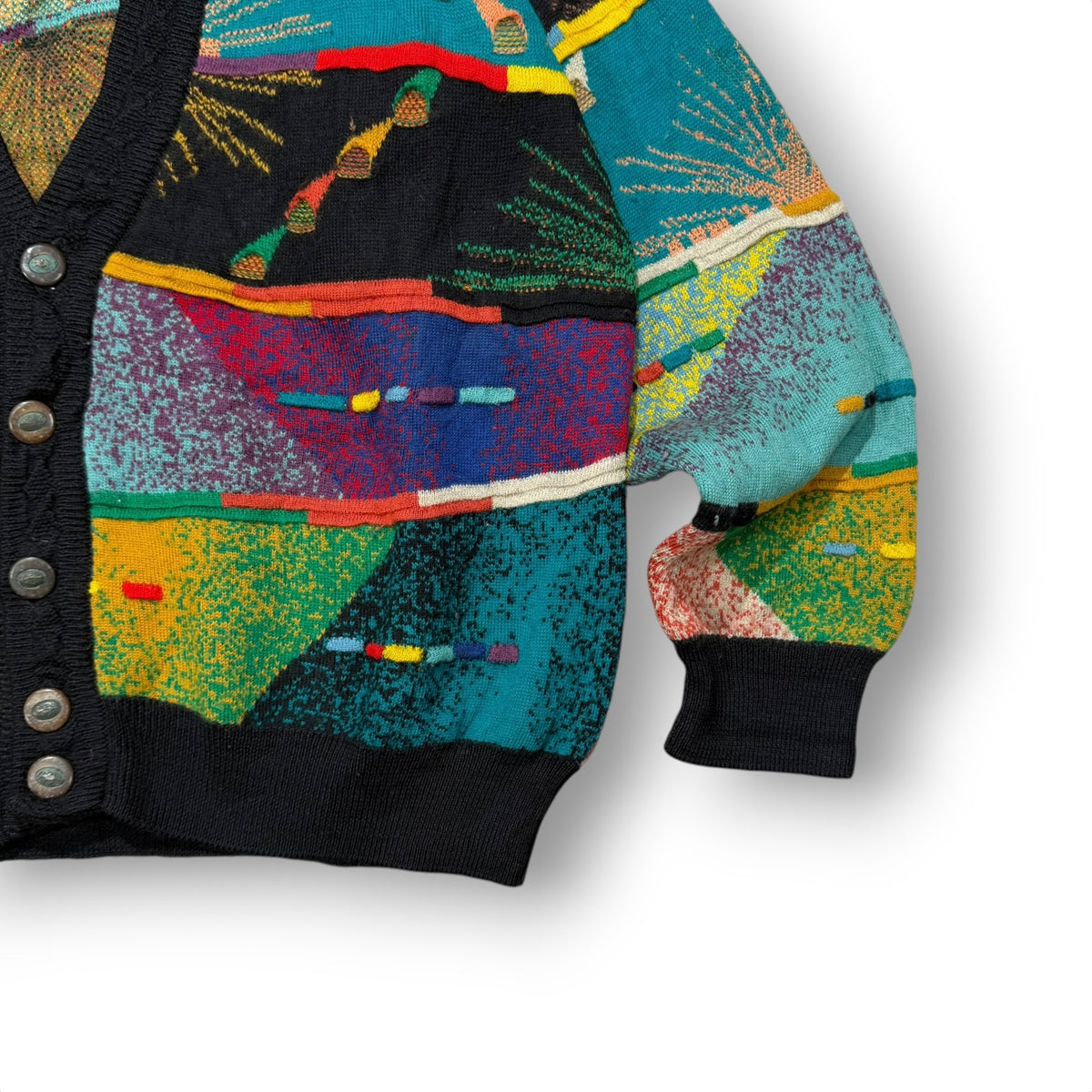Coogi Style Geccu Cardigan Large