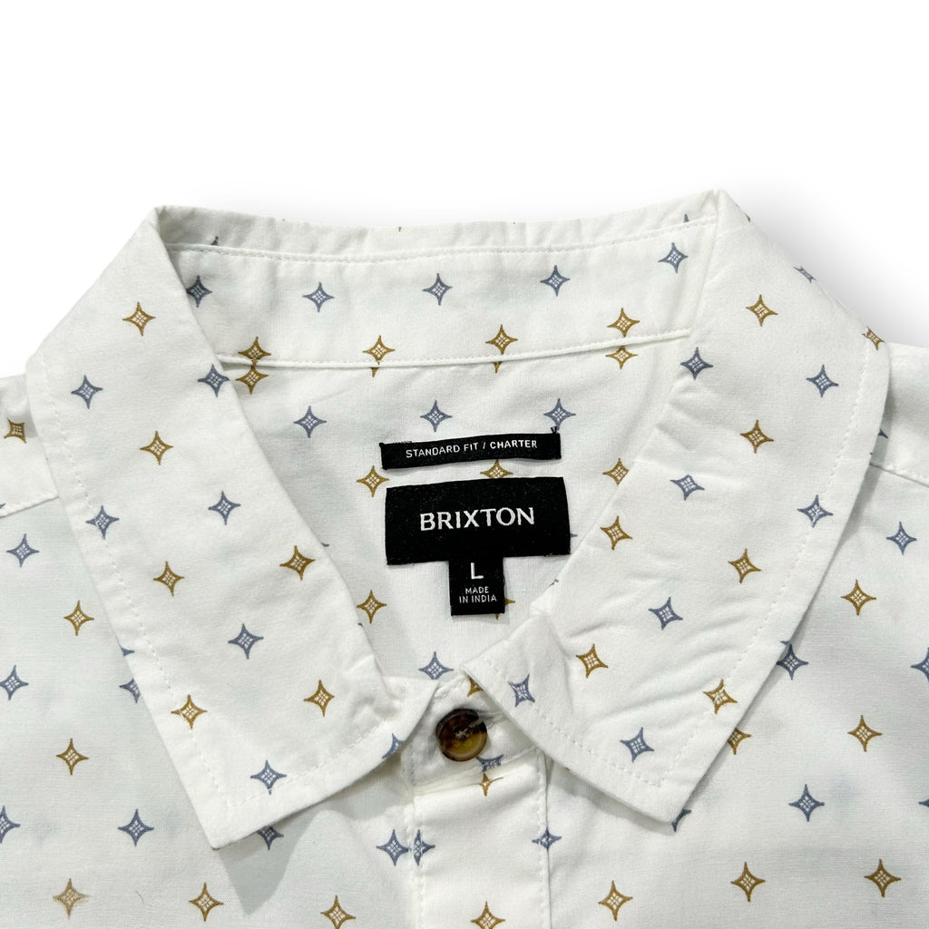 Brixton Charter Print Shirt Large