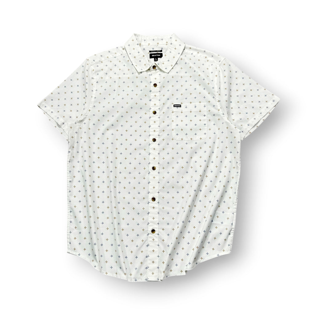 Brixton Charter Print Shirt Large
