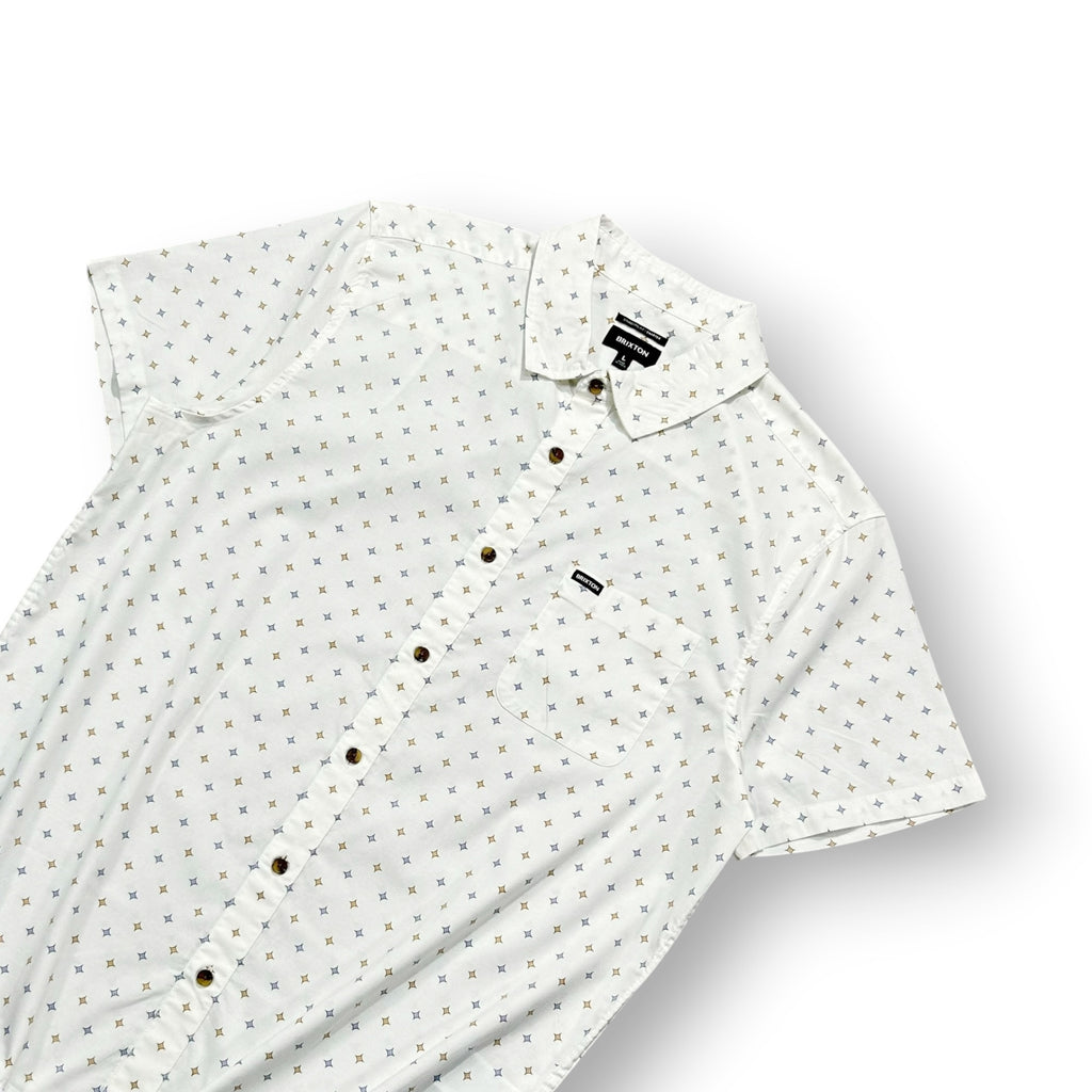 Brixton Charter Print Shirt Large