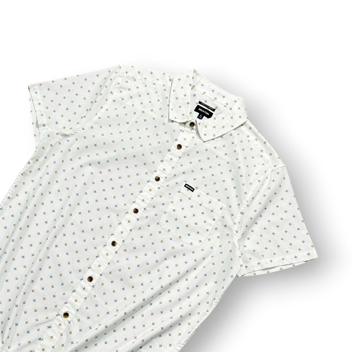 Brixton Charter Print Shirt Large