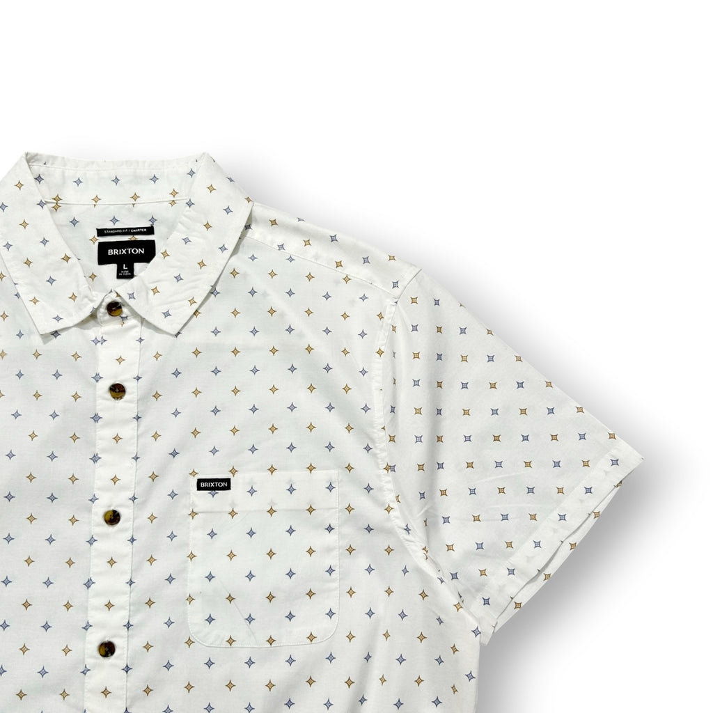 Brixton Charter Print Shirt Large
