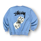 Stussy Dice Sweatshirt Blue
