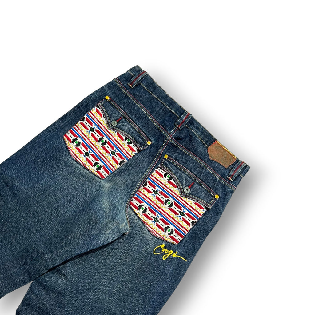 Coogi Embroidered Jeans W36