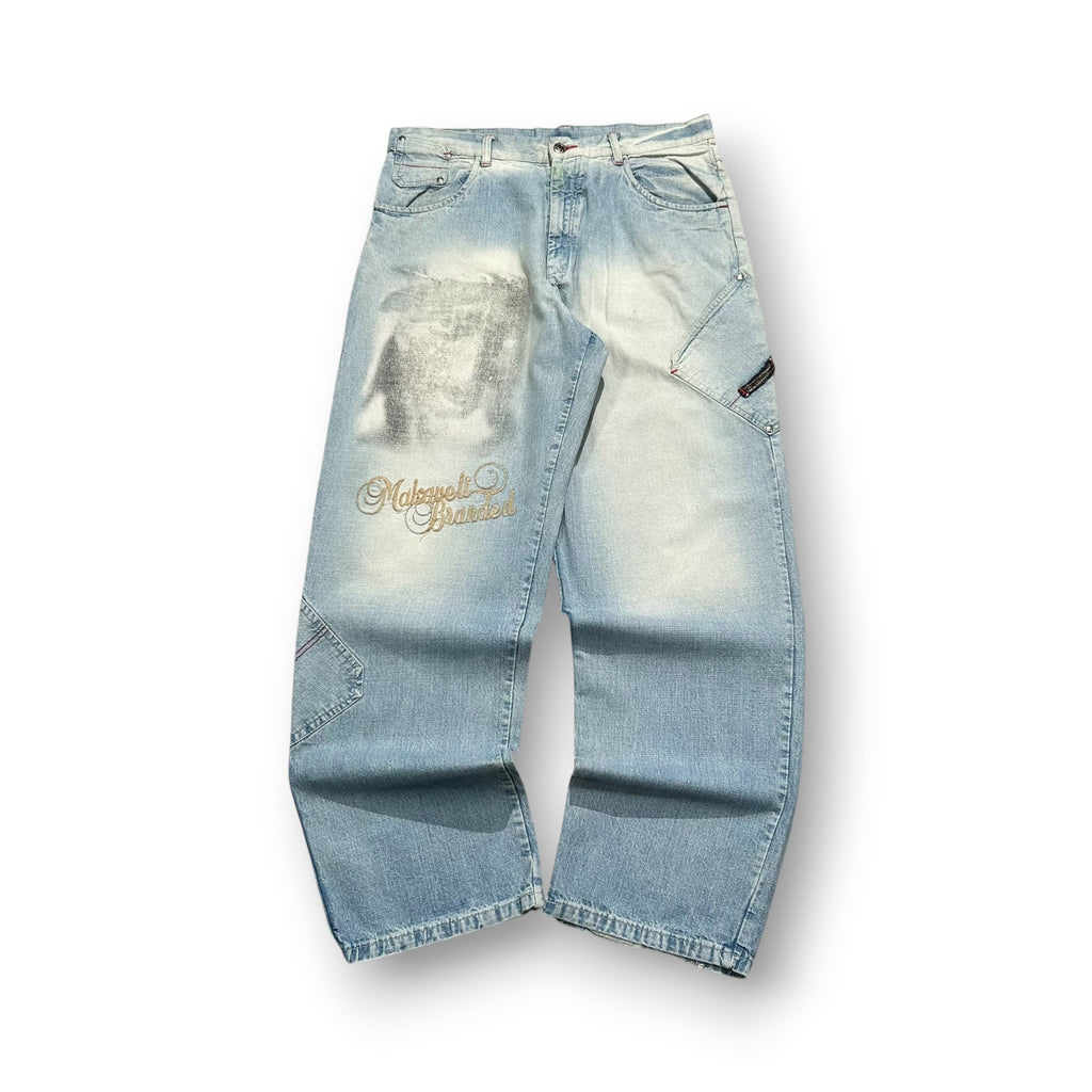 Makaveli 2Pac Baggy Jeans W36