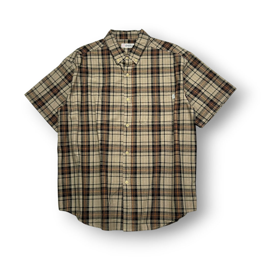 S Double Plaid Shirt Medium