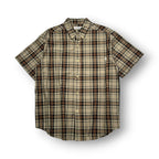 S Double Plaid Shirt Medium