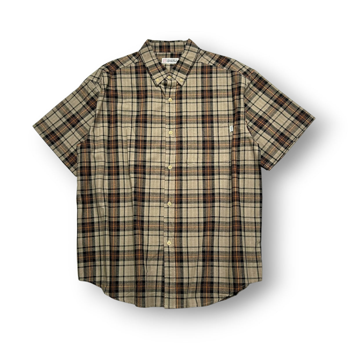 S Double Plaid Shirt Medium