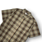S Double Plaid Shirt Medium