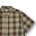 S Double Plaid Shirt Medium