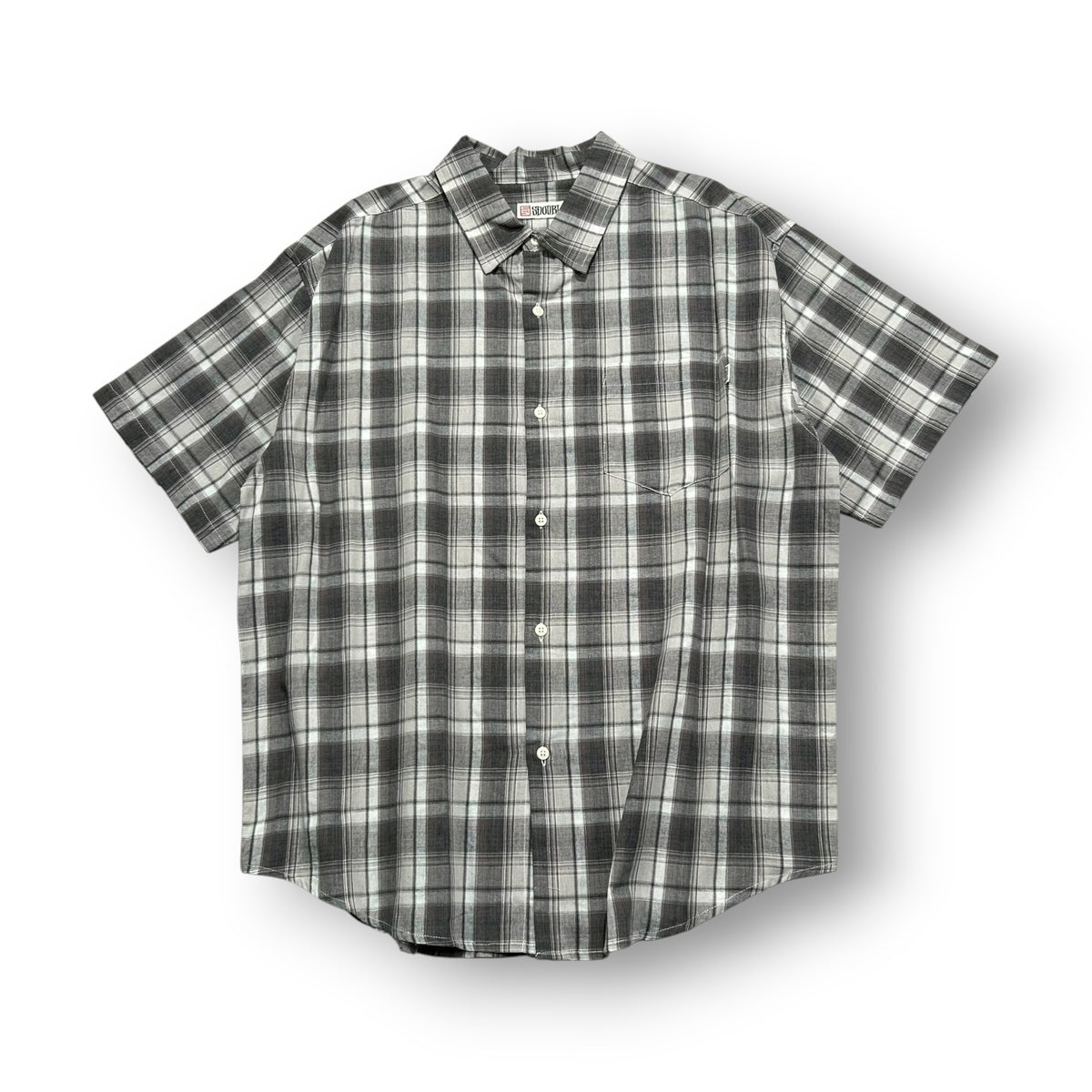 S Double Plaid Shirt Medium