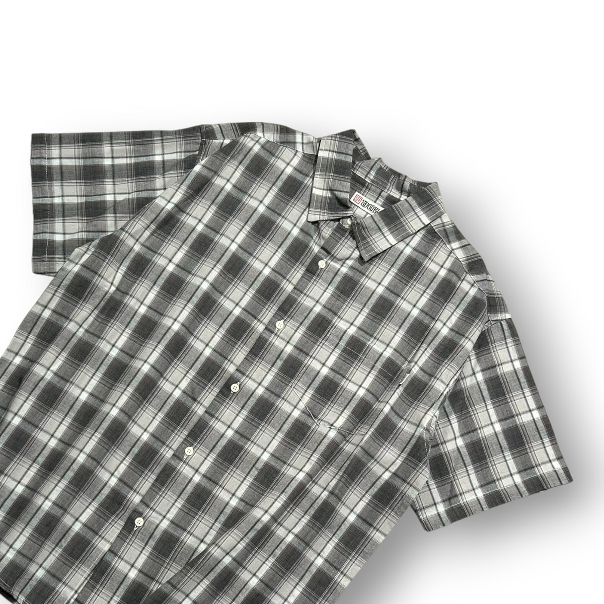 S Double Plaid Shirt Medium