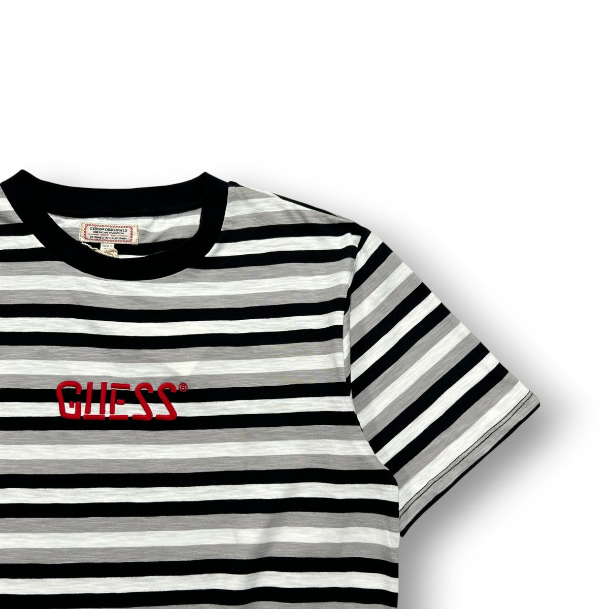 Guess Striped T-Shirt Medium