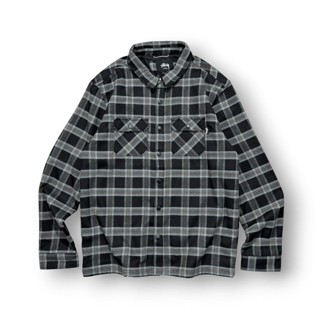 Stussy Plaid Shirt Jacket