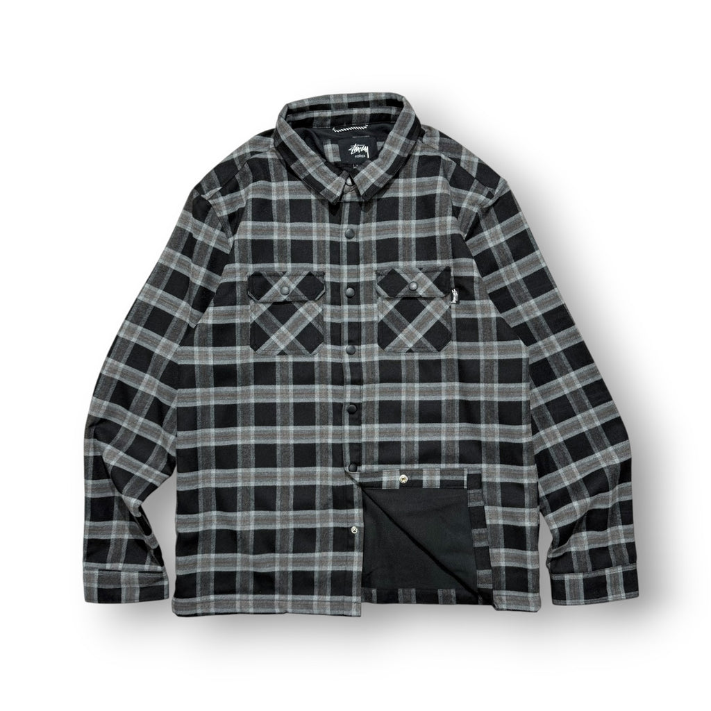 Stussy Plaid Shirt Jacket