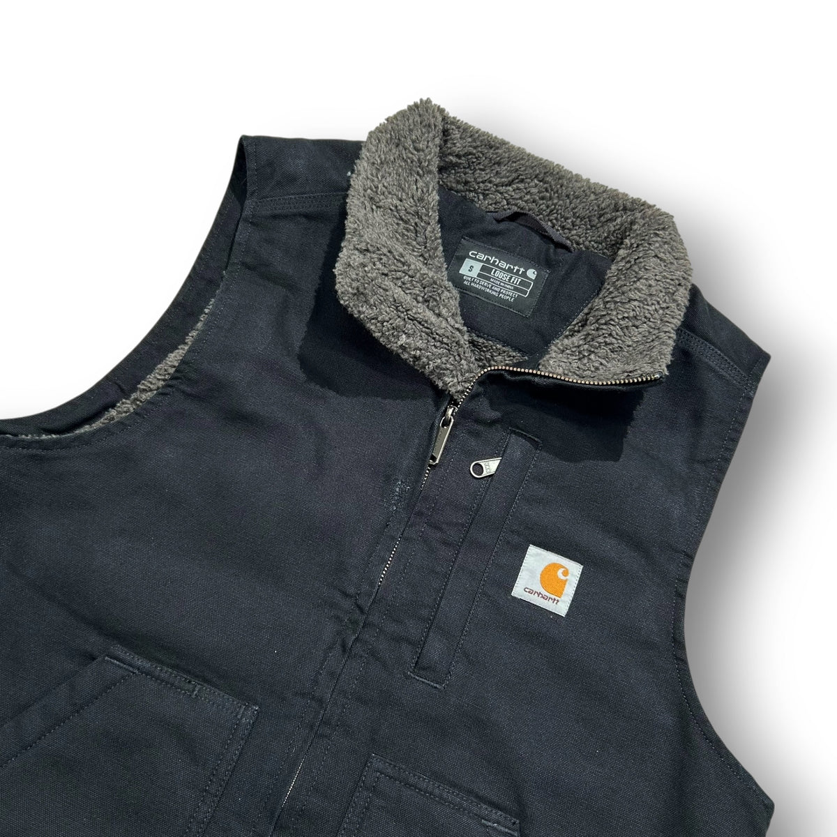 Carhartt Lined Vest Gilet Small