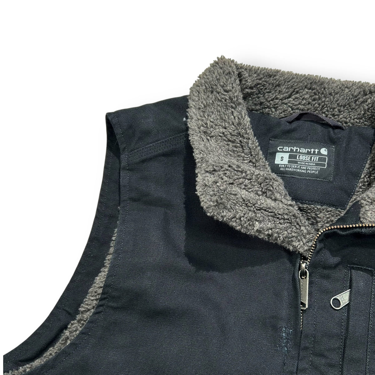 Carhartt Lined Vest Gilet Small