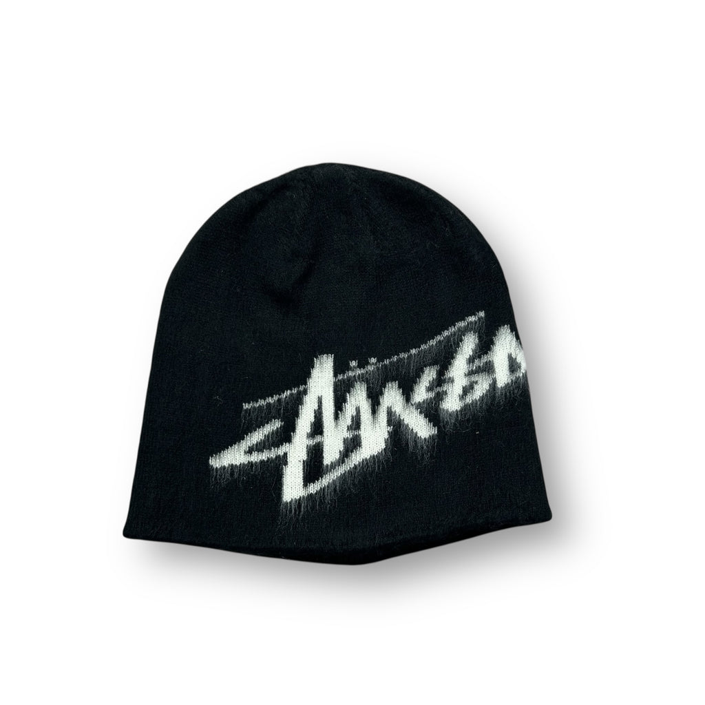 Stussy Logo Beanie Black