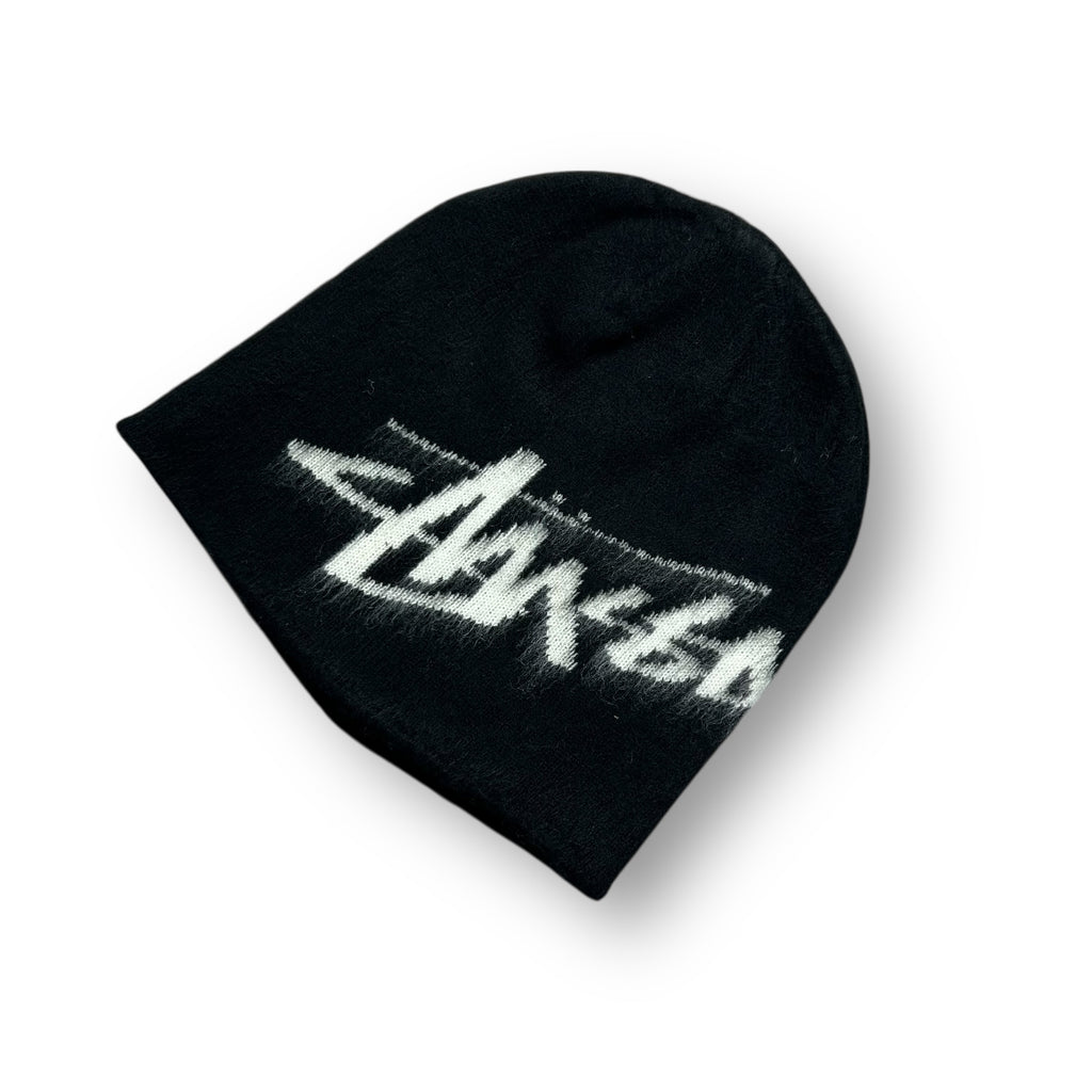 Stussy Logo Beanie Black