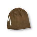 Stussy Logo Beanie Brown
