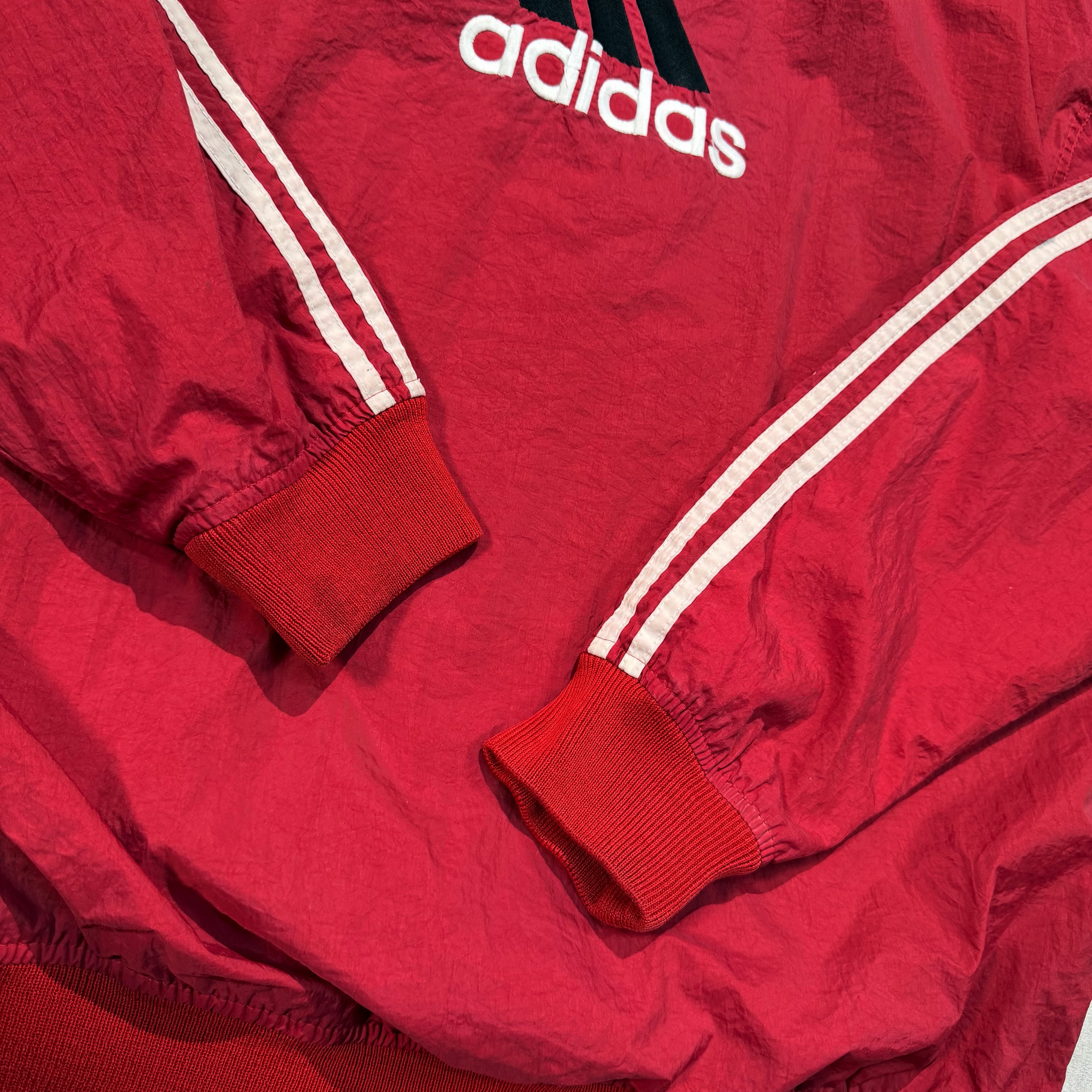 Adidas Light Windbreaker Track Jacket Medium