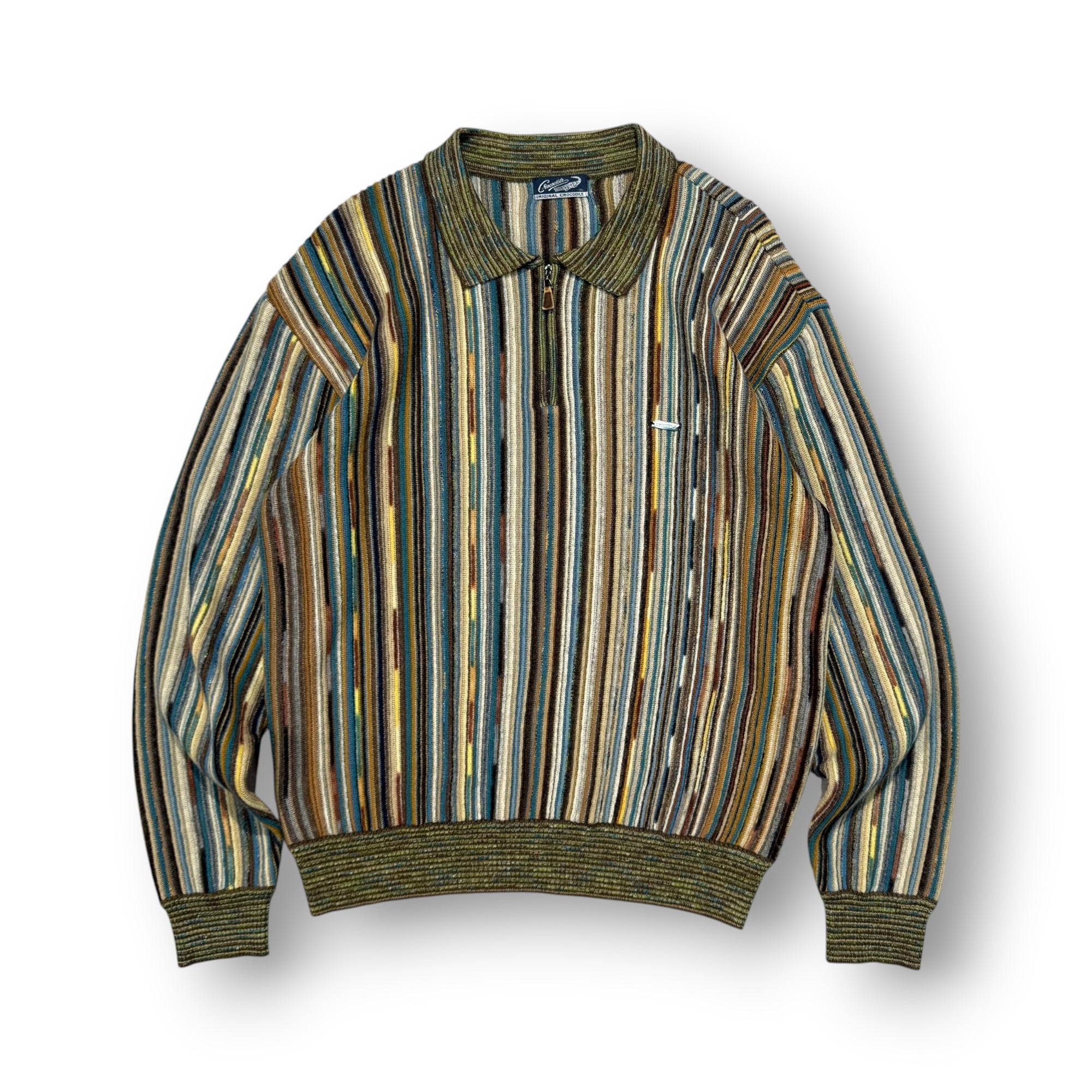 Crocodile 1/4 Zip Jumper Medium