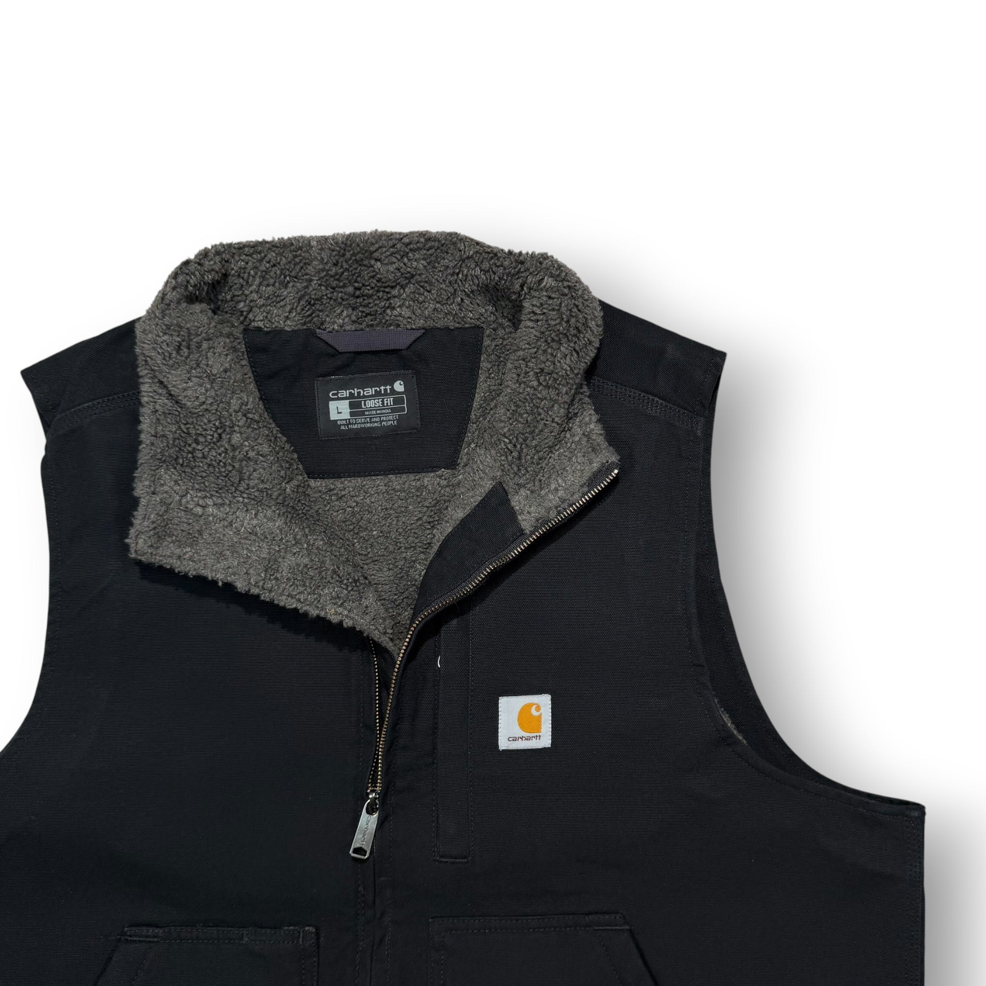 Carhartt Lined Vest Gilet Large