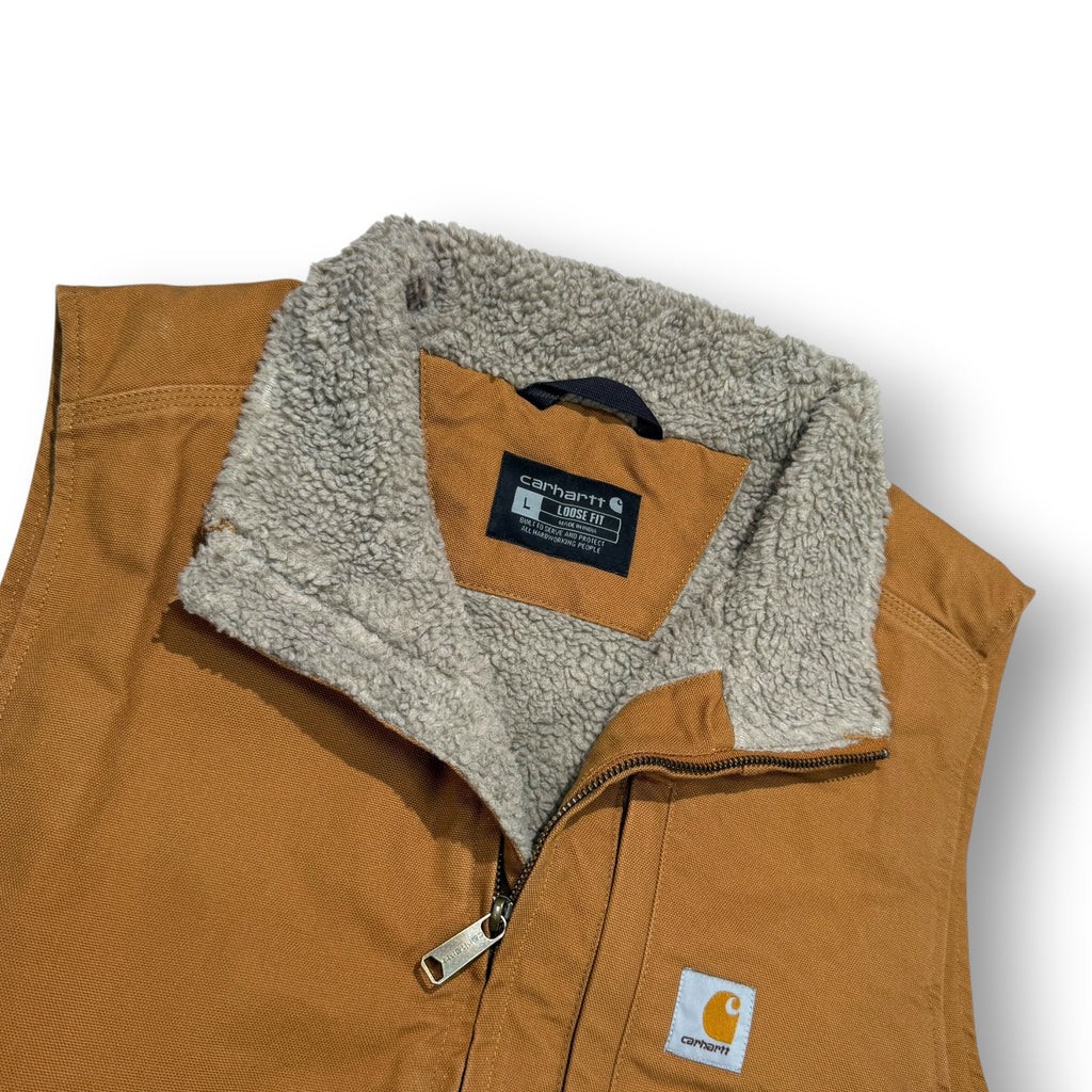 Carhartt Lined Vest Gilet Large