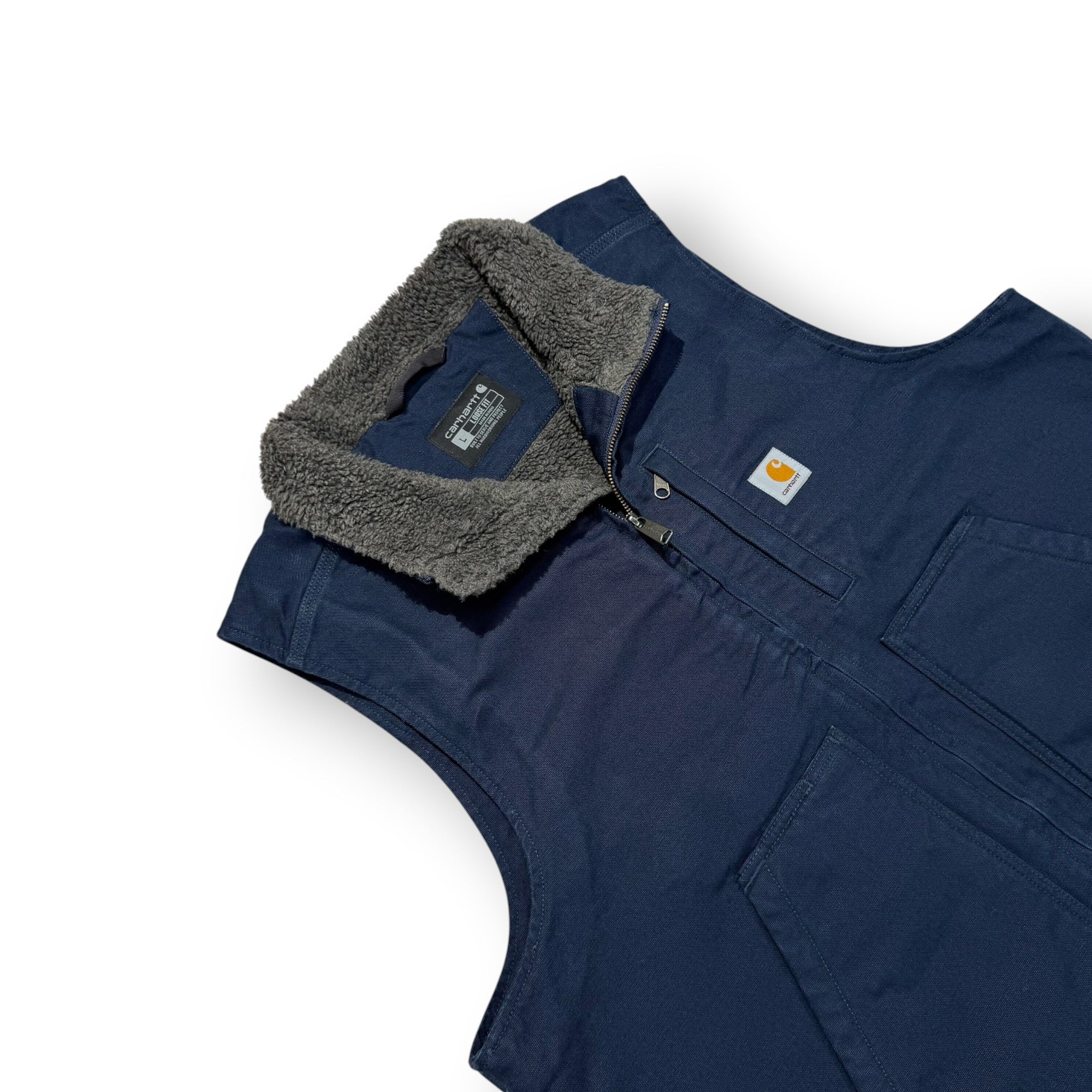 Carhartt Lined Vest Gilet Large