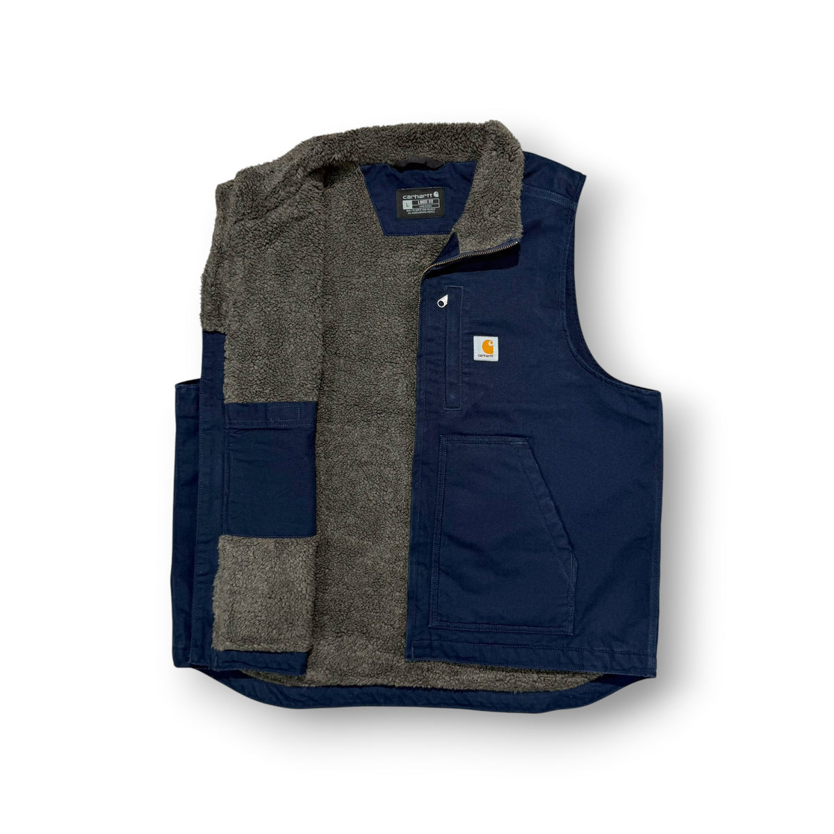 Carhartt Lined Vest Gilet Large