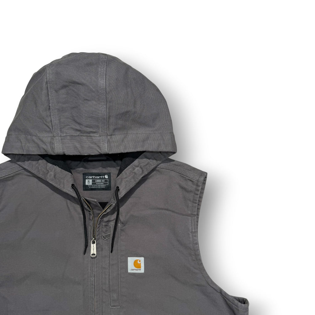 Carhartt Hooded Vest Gilet XL Tall