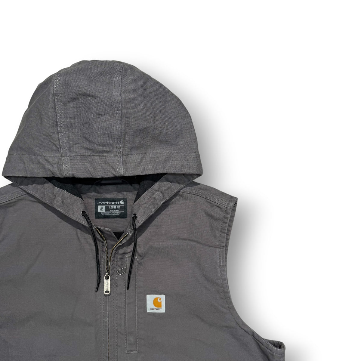 Carhartt Hooded Vest Gilet XL Tall