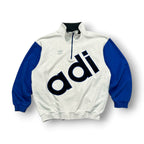 ADIDAS 1/4 Zip Sweatshirt Medium