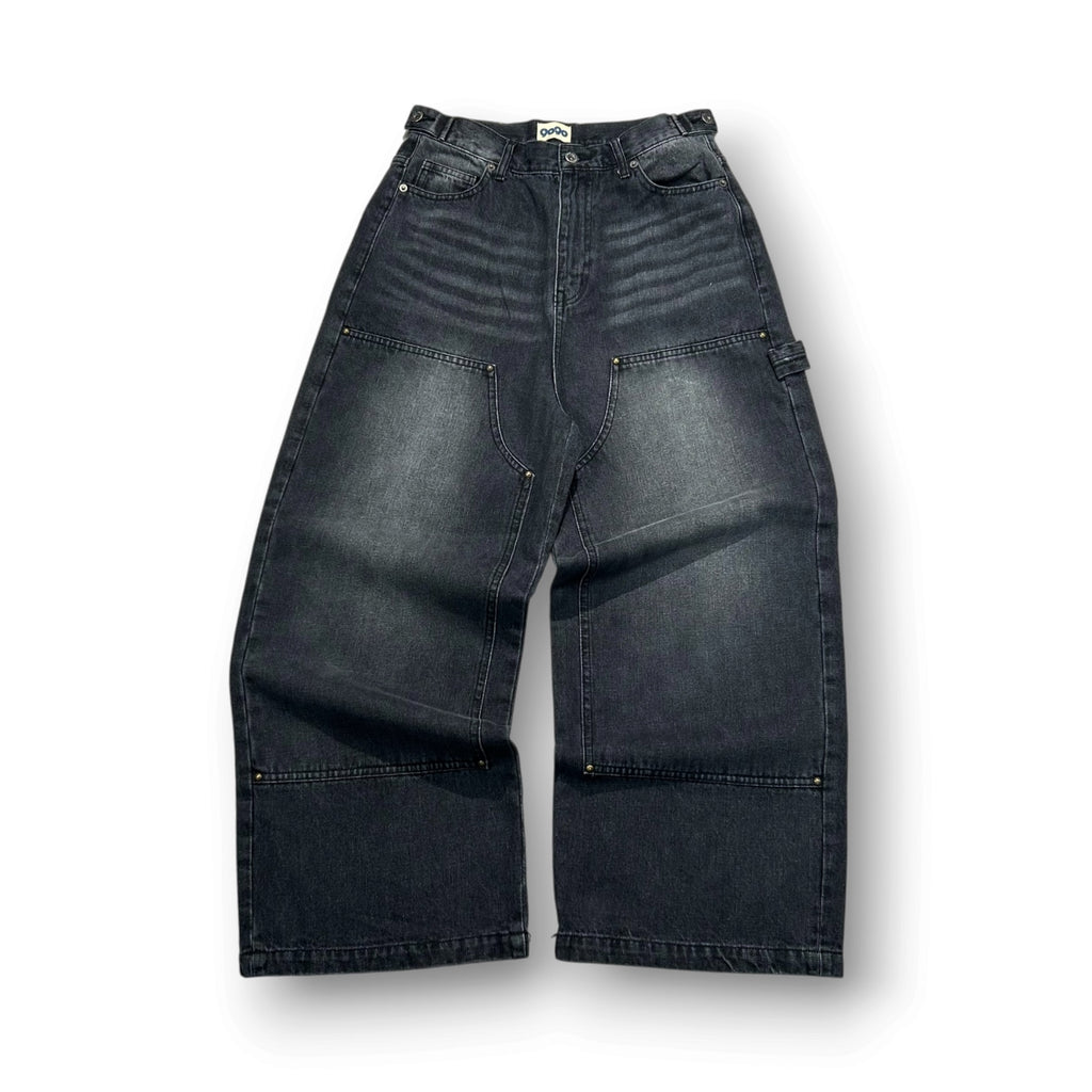 9090 Baggy Double Knee Jeans W30