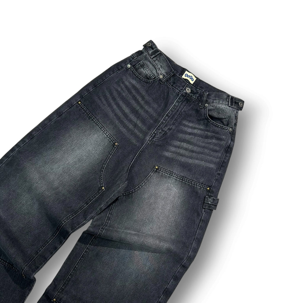 9090 Baggy Double Knee Jeans W30