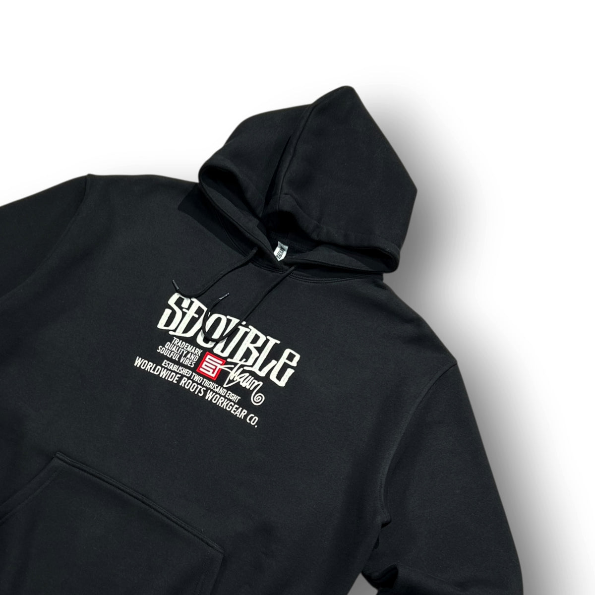 S Double Logo Hoodie Small