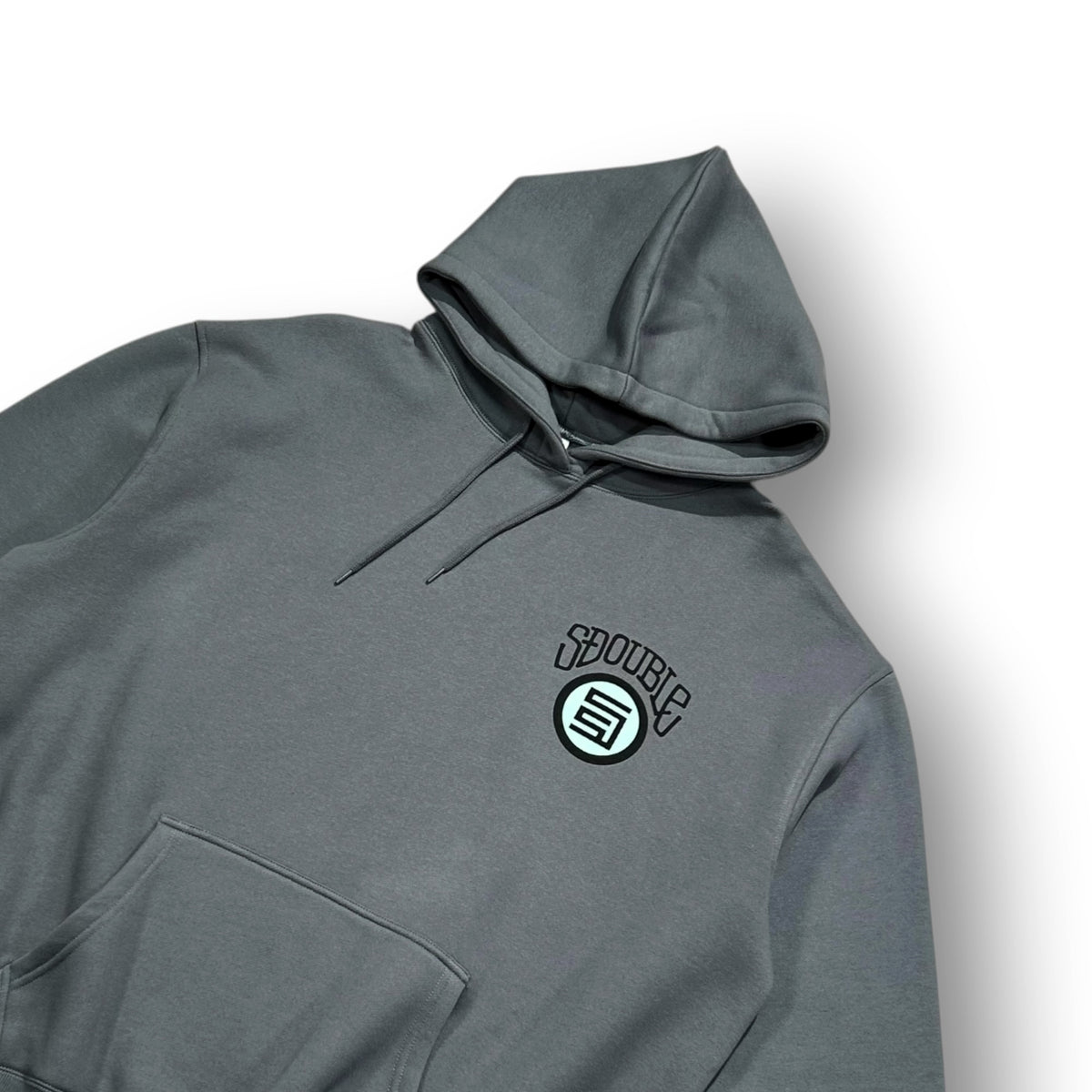 S Double Logo Hoodie Large