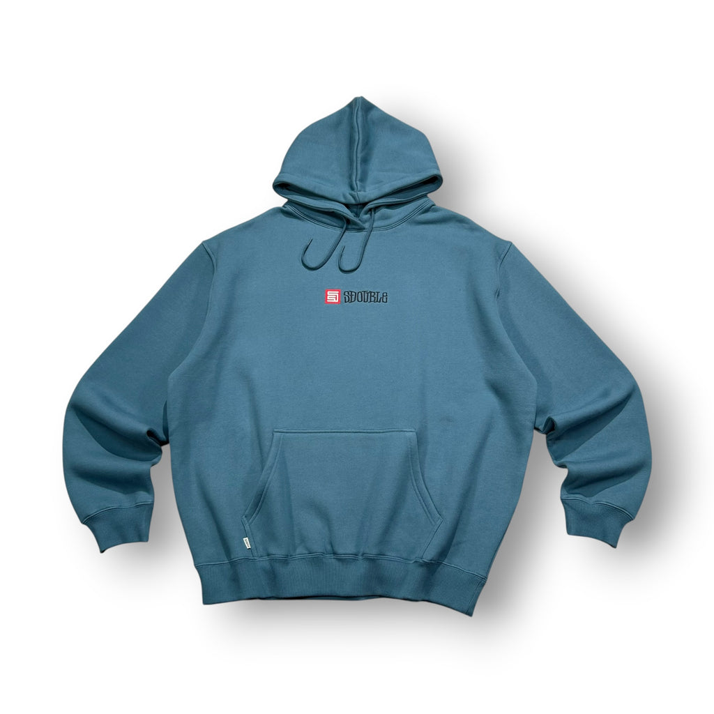 S Double Logo Hoodie Large