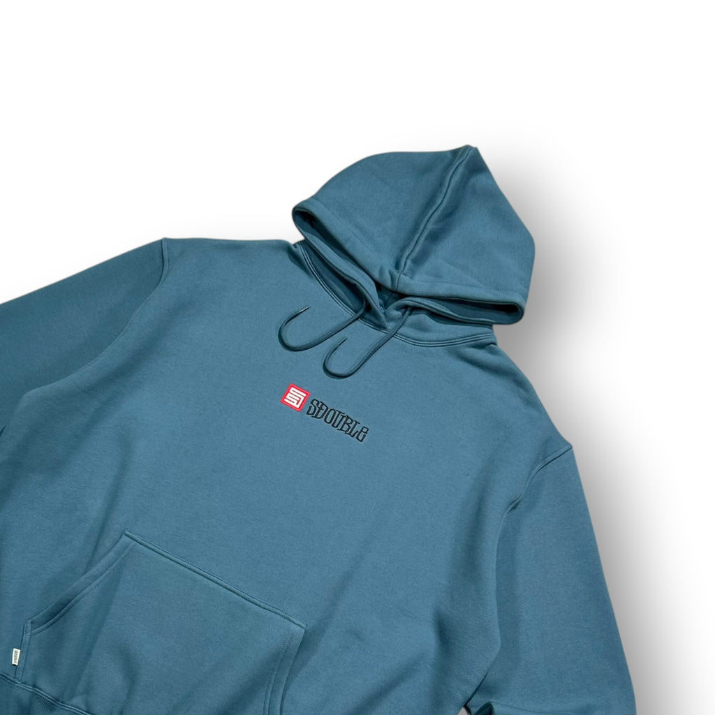 S Double Logo Hoodie Large
