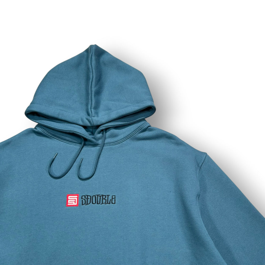 S Double Logo Hoodie Large