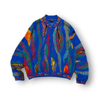 COOGI Knit Zip-up Cardigan Small
