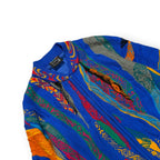 COOGI Knit Zip-up Cardigan Small