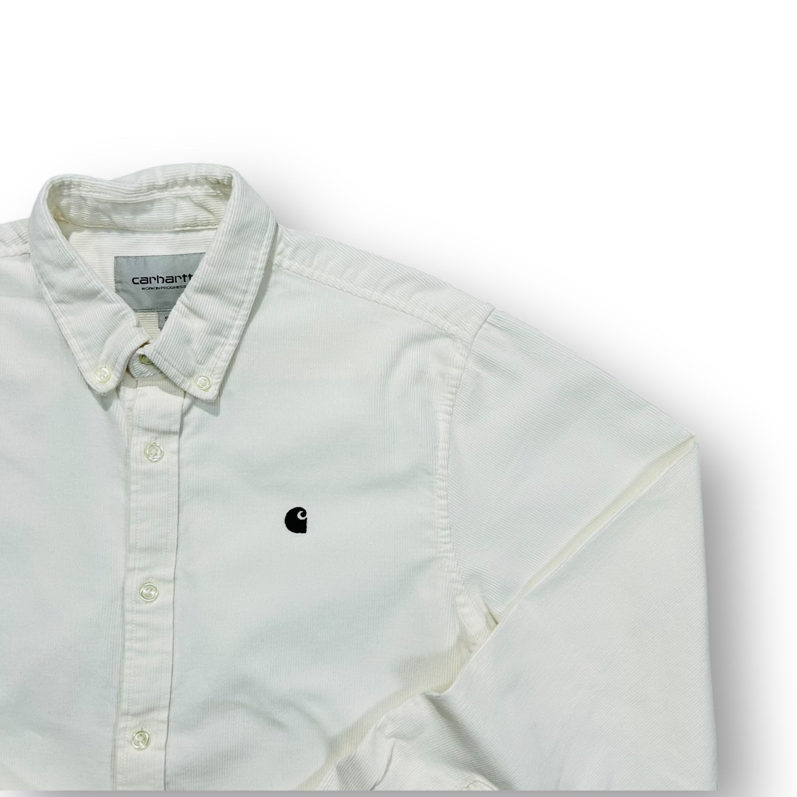 Carhartt Corduroy Shirt White