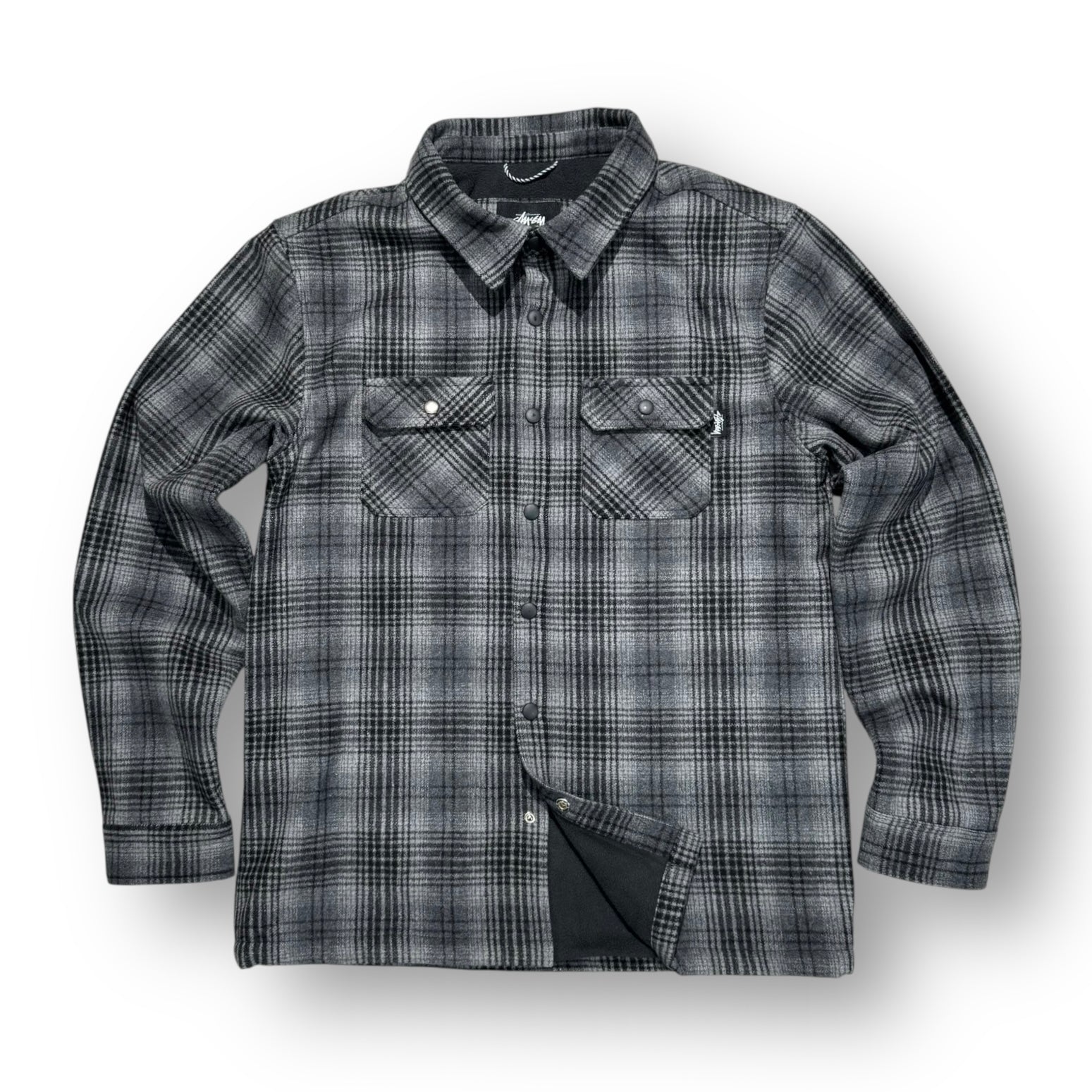 Stussy Plaid Jacket Medium